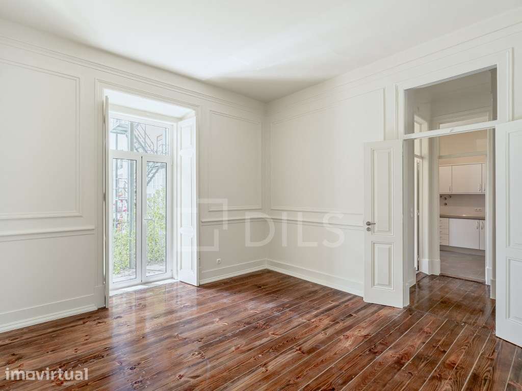 Apartamento T3 + 1, com varanda, em Campo de Ourique - Grande imagem: 5/60