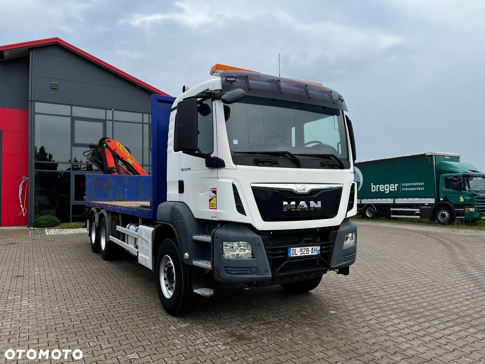 MAN 6x4 TGS 33.440/PALFINGER 18002/ZACZEP/SKRZYNIA BIEGÓW MANUALNA/BLOKADY MOSTU/RESOR - 2
