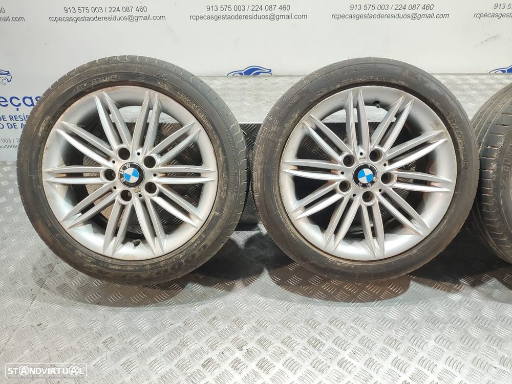 Conjunto 4 Jantes 17 Pack M Double Spoke 207 BMW Serie 1 E81 7,5J ET47 5x120 - 4