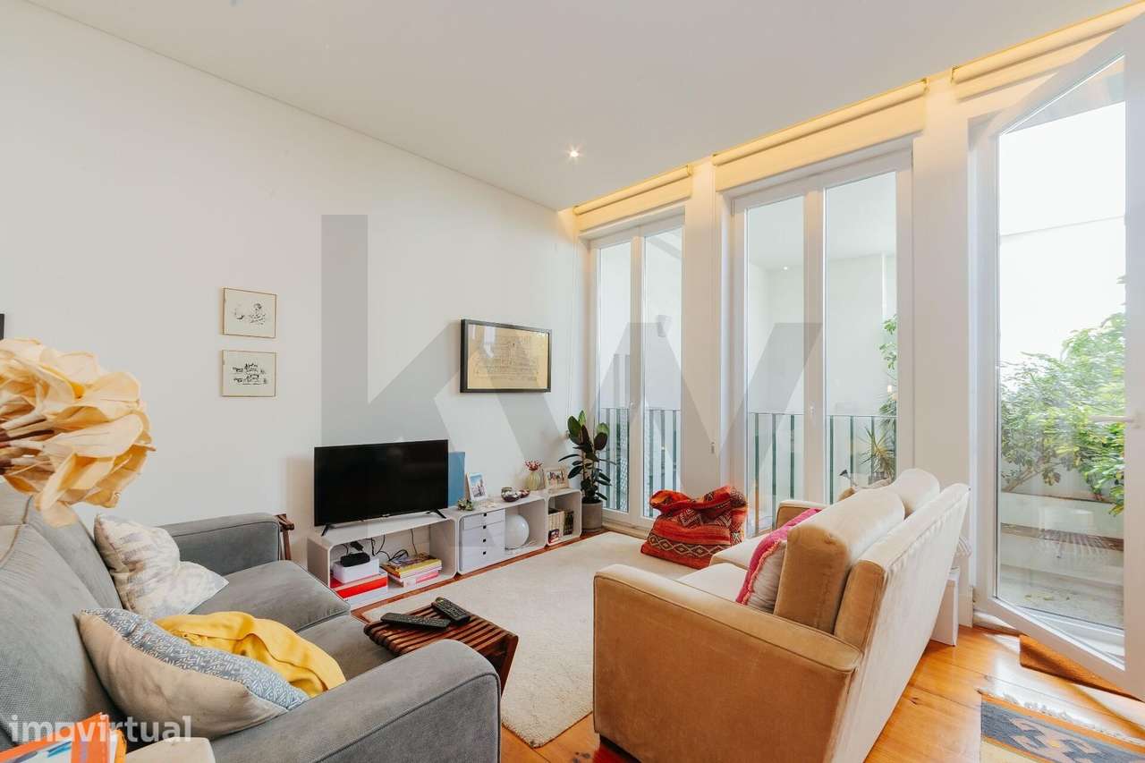 Apartamento T2 com Terraço em Algés (91,5m2) - Grande imagem: 4/23