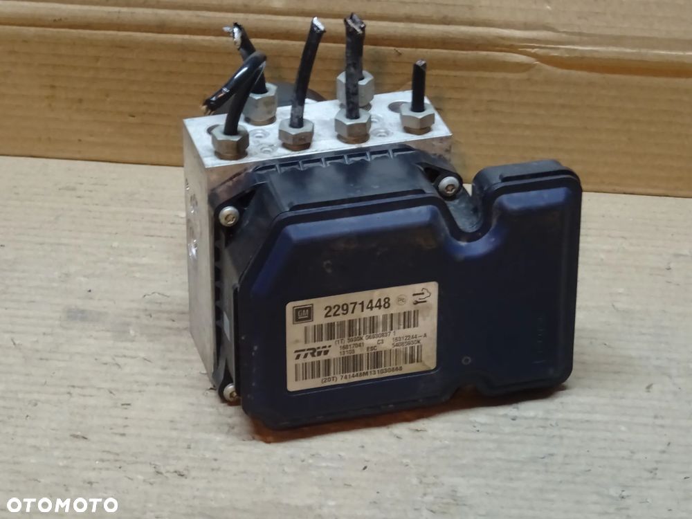 OPEL INSIGNIA A POMPA STEROWNIK ABS ESP TC pin carpass sps programowanie montaż - 3