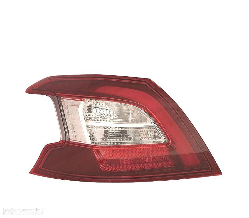 FAROLIN LED ESQ PARA PEUGEOT 308 II 13-17 LED BRANCO VERMELHO - 1