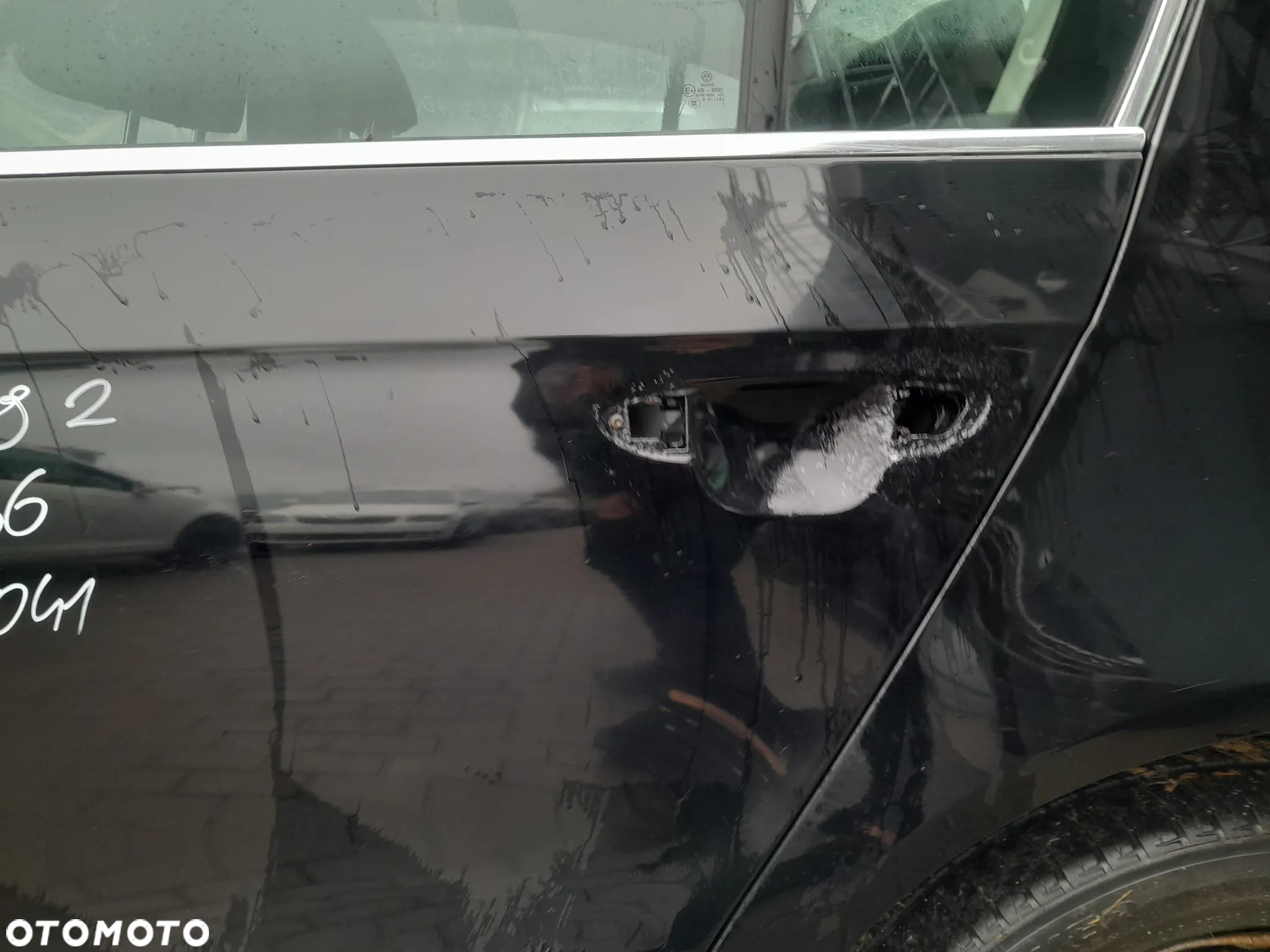 VW PASSAT B6 DRZWI LEWE TYLNE LEWY TYŁ SEDAN KOLOR: L041 - 3