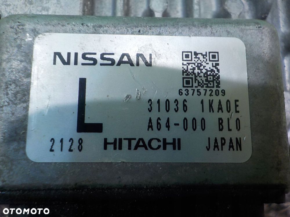 NISSAN JUKE F15 I 1.6 B AUT 12r 5D sterownik komputer silnika 310361KA0E - 4