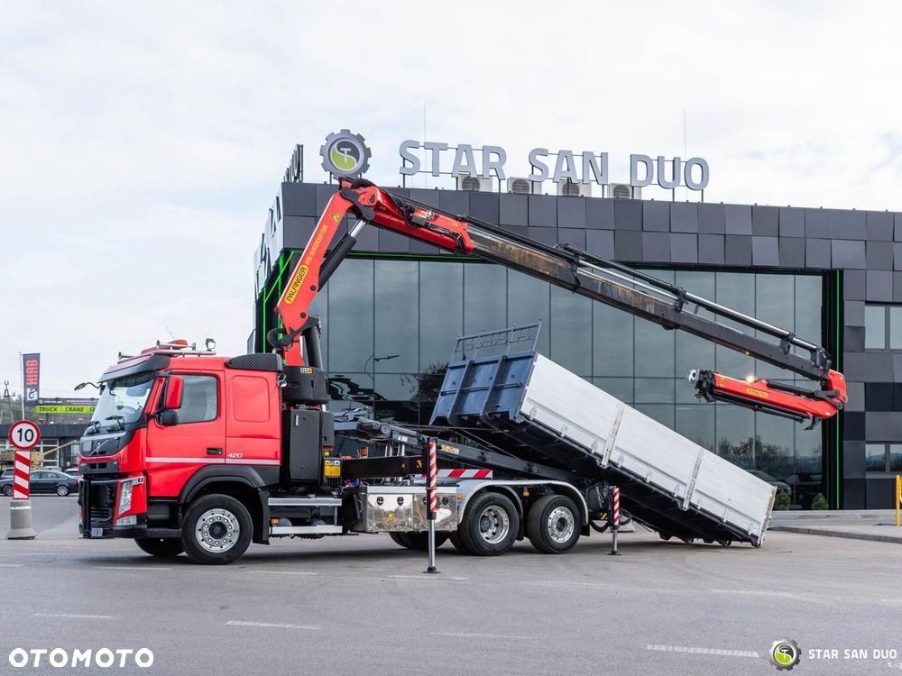 Volvo FM420 6x2 PALFINGER PK 34002 SH HDS Żuraw Fly Jib Hakowiec - 5