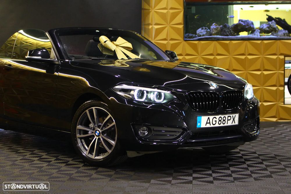 BMW 218 d Cabrio Line Sport Auto — photo 4