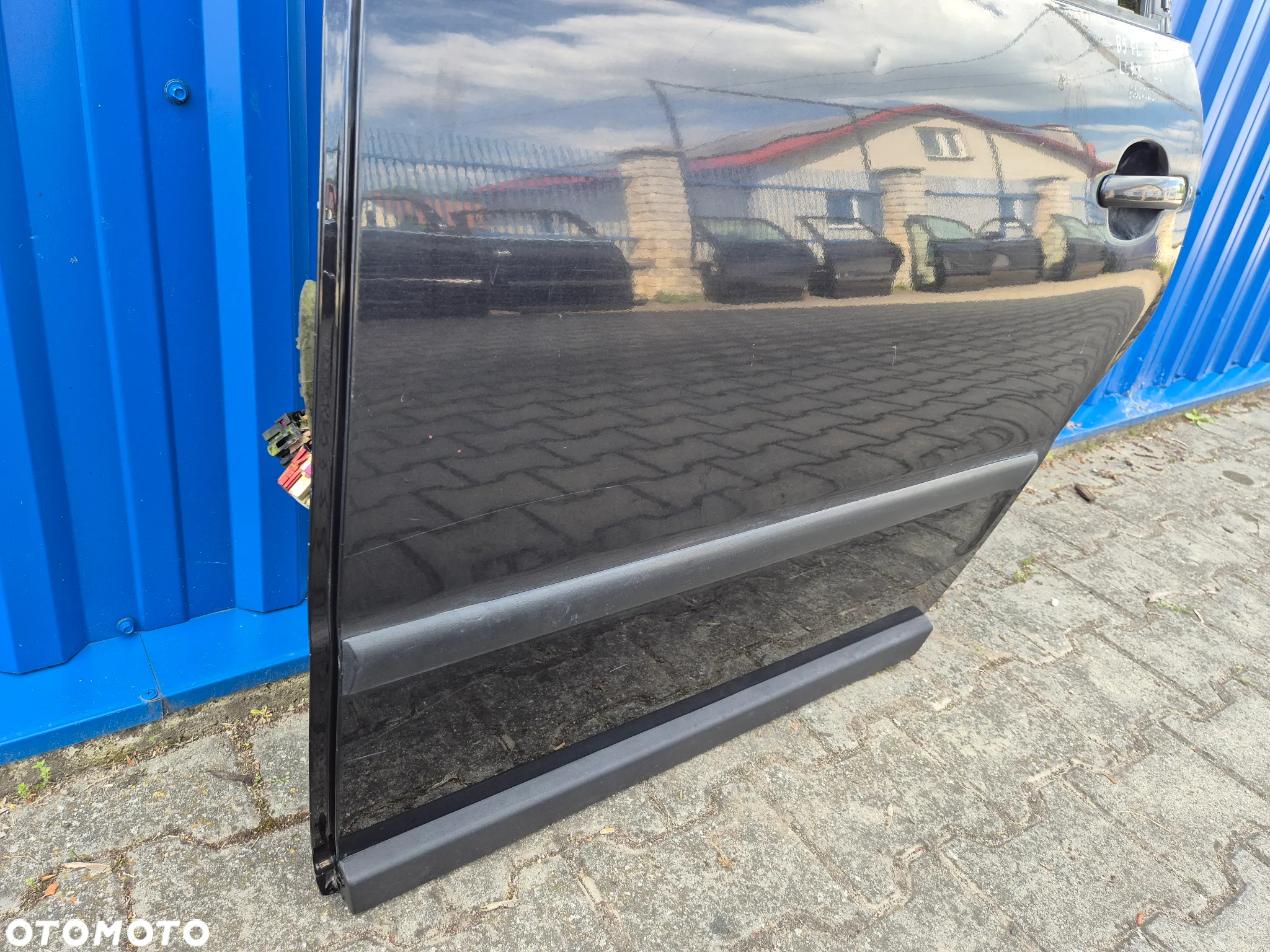 DRZWI TYŁ LEWY LEWE VW PASSAT B5 FL KOMBI LC9Z CZARNE - 19