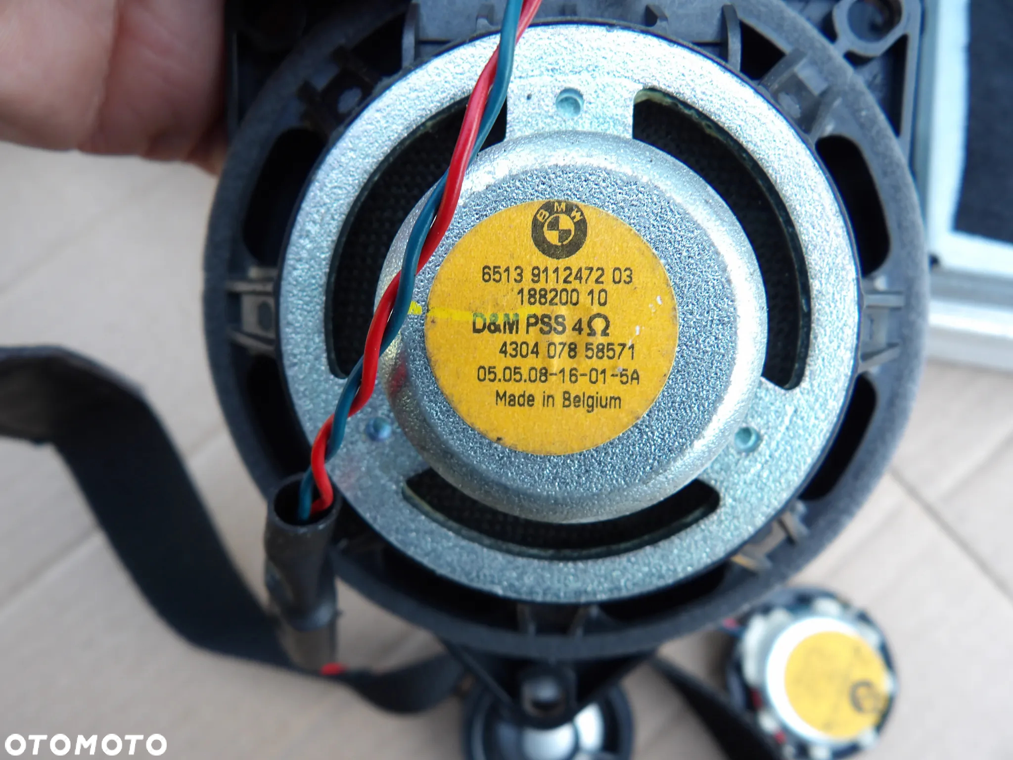 BMW - E71,X6 - KOMPLETNE NAGŁOŚNIENIE HIFI - AUDIO - 9180183  9112472  9112491  9112470 - 5