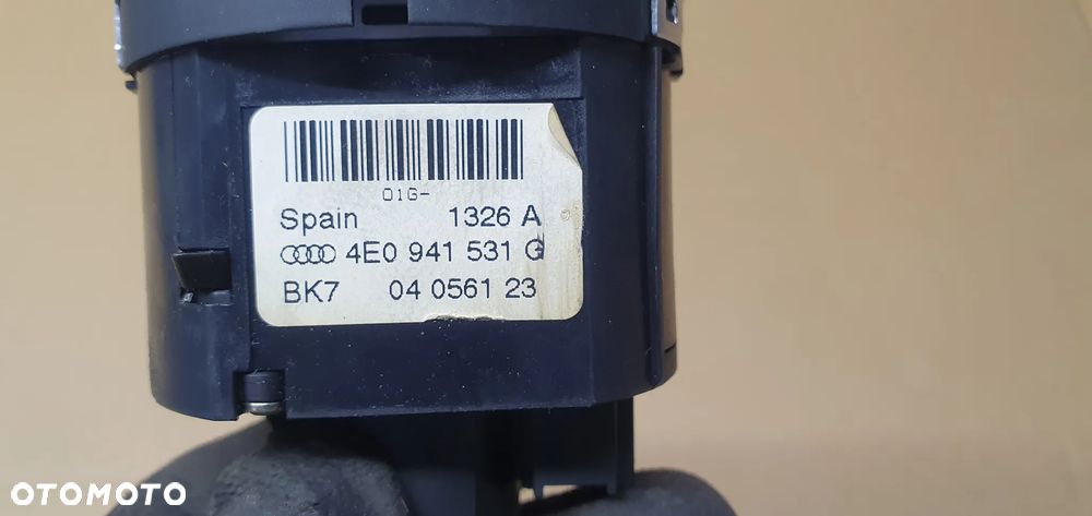 Przełącznik włącznik świateł Audi A8 D3 4E0941531G - 6