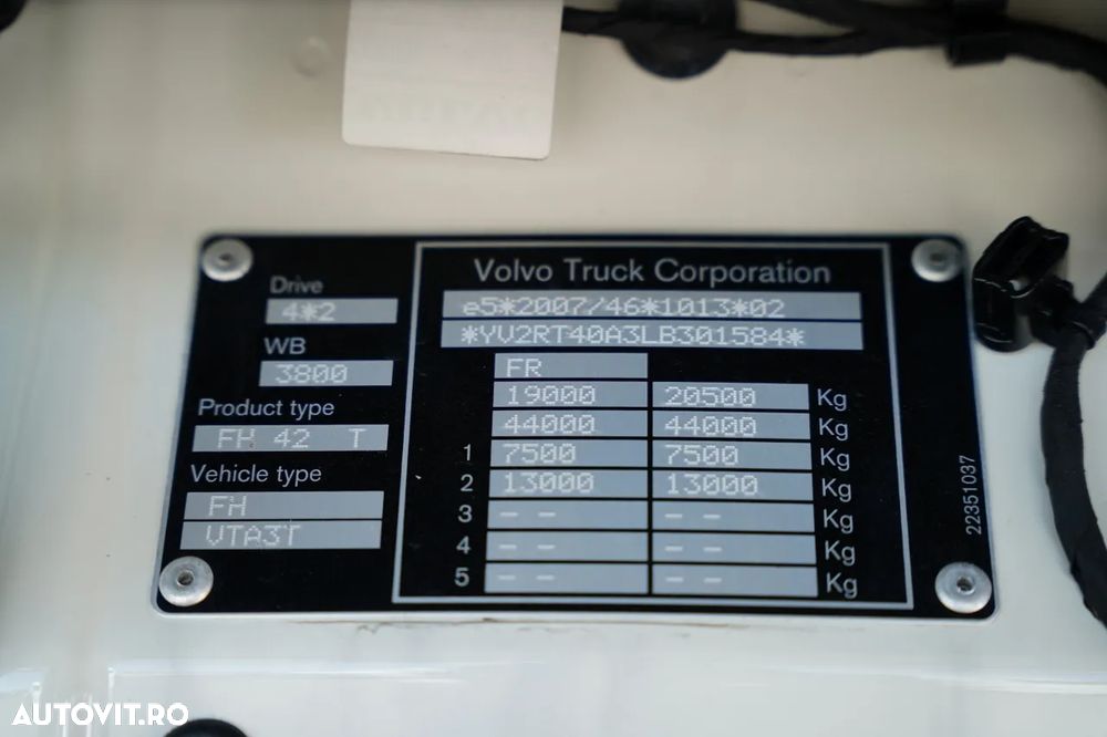 Volvo FH 500 / I-SAVE / I-SHIFT / IMPORTAT / EURO 6 - 38