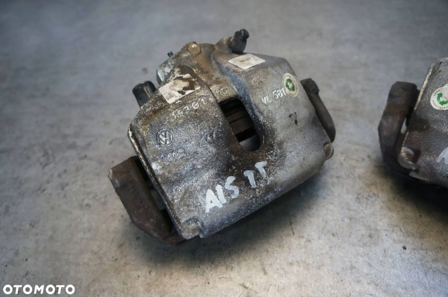 ZACISK ZACISKI TARCZE HAMULCOWE 312 MM SWAP AUDI TT A3 8P 2.0 TFSI - 8