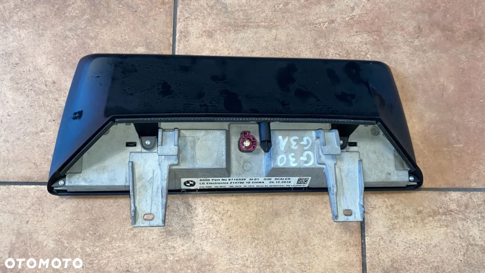 BMW G30 G31 MONITOR EKRAN WYŚWIETLACZ 8715339 - 3