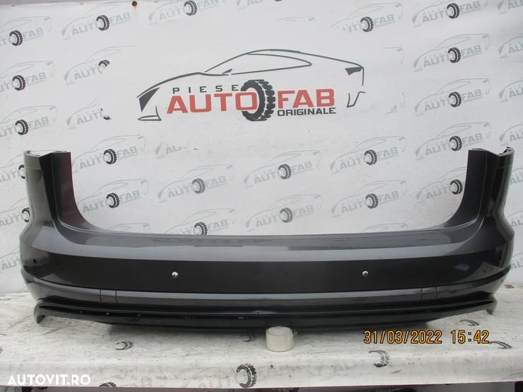 Bara spate Volkswagen Touareg CR R-Line an 2018-2019-2020-2021-2022 Gauri pentru 6 senzori - 1