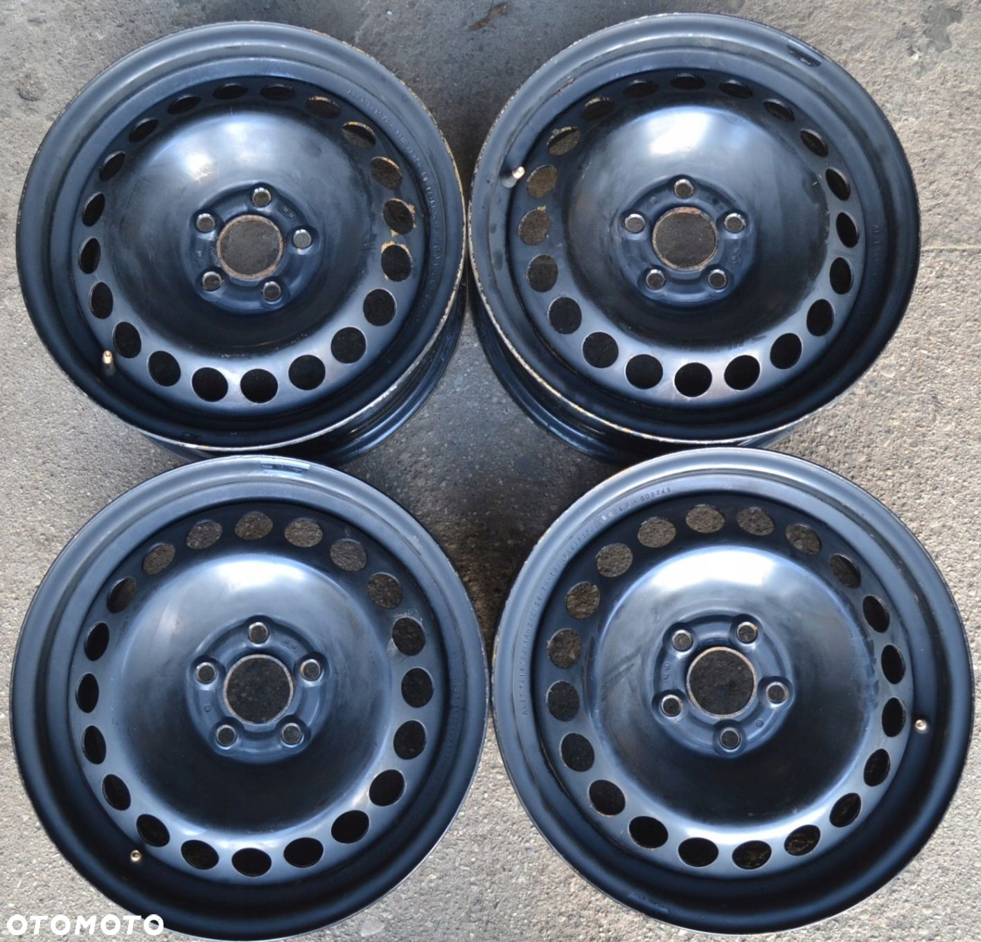 FELGI STALOWE AUDI VW SKODA SEAT 5x100 6J15 ET 29 x4szt F-336 - 2