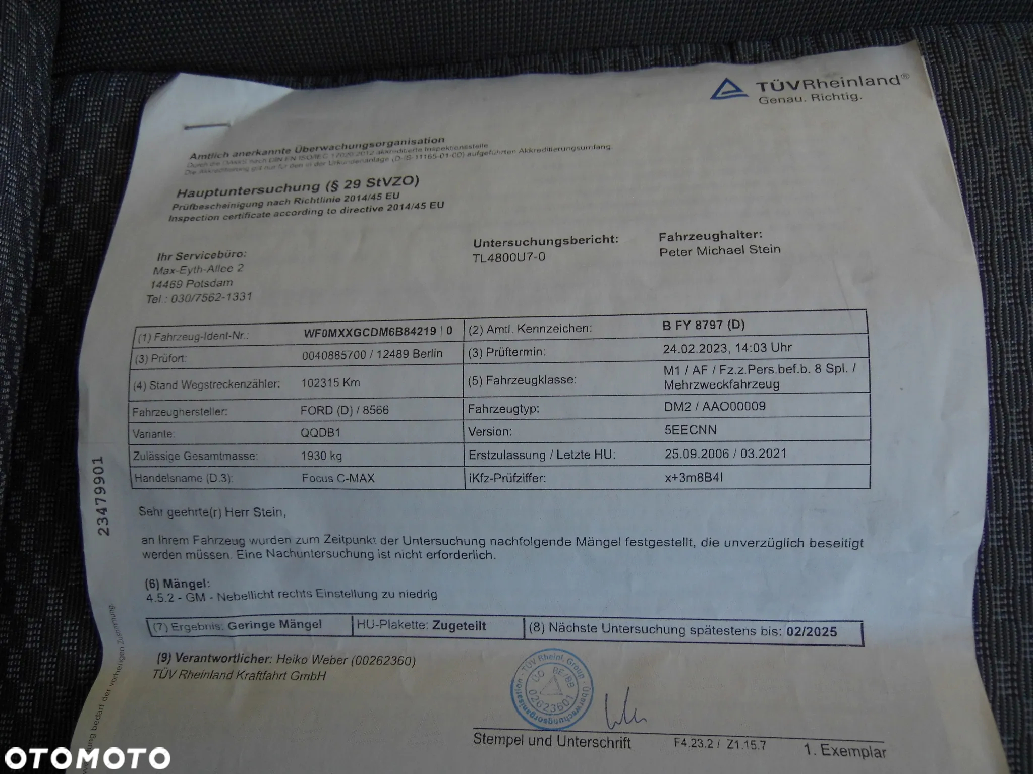 Ford Focus C-Max 1.8 Ghia CVT - 34