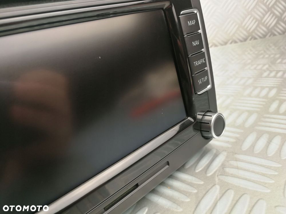 1T0035680 radio fabryczne nawigacja VW GOLF VI 6 TOURAN PASSAT B7 B6 TIGUAN - 5