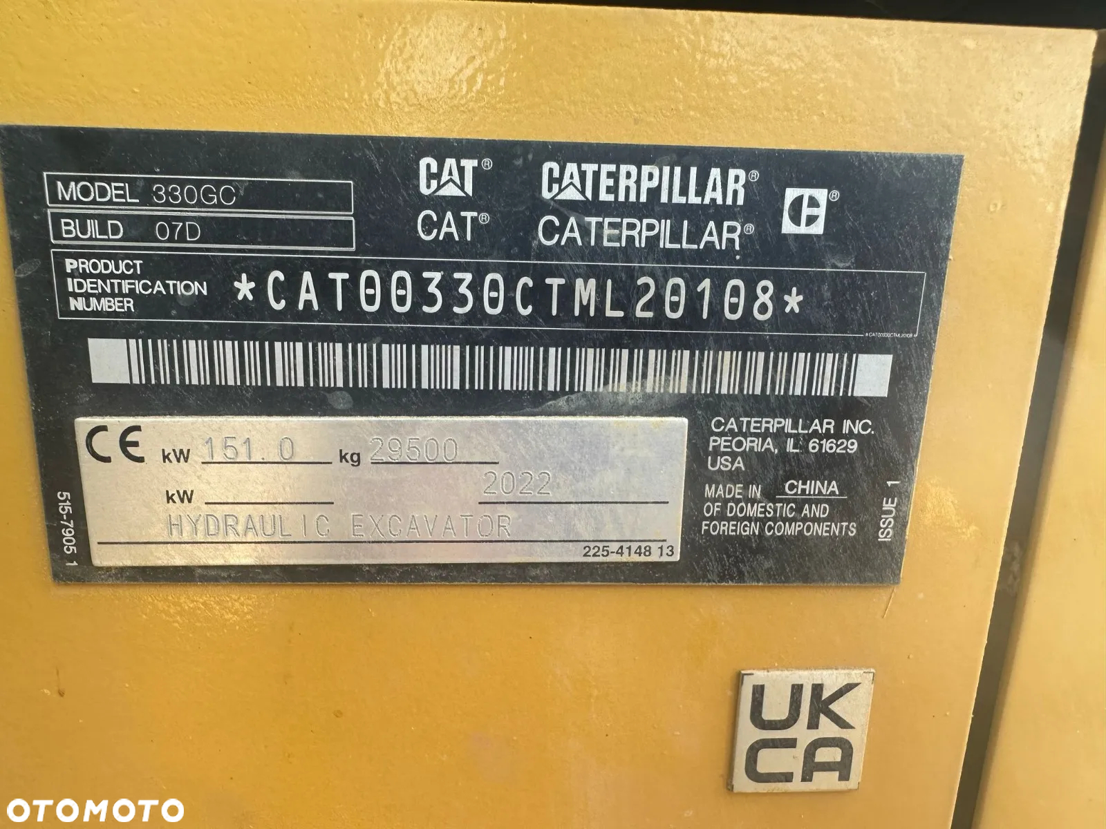 Caterpillar CAT 330 GC - build 07D - 5