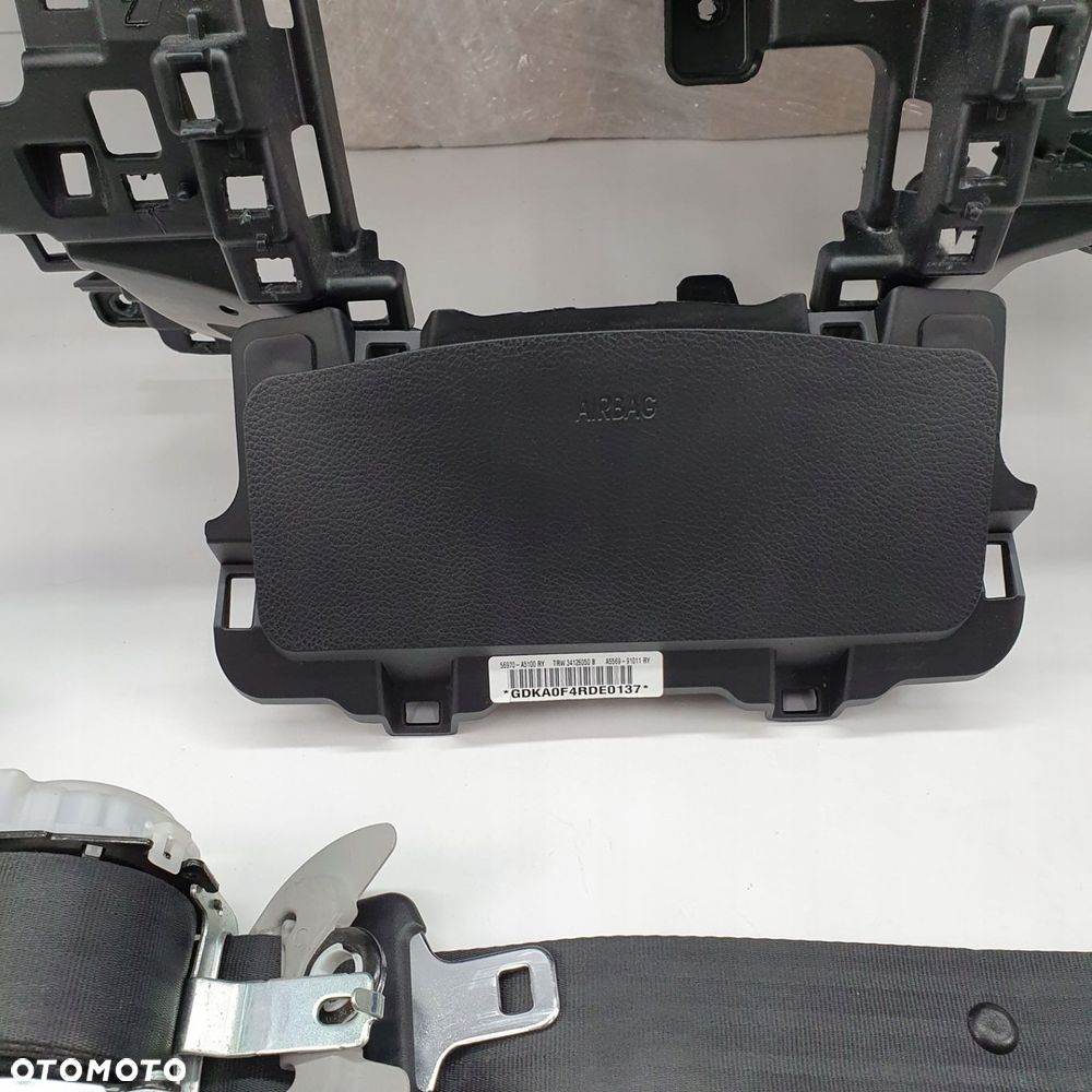 HYUNDAI i30 III DESKA ROZDZIELCZA KONSOLA KOKPIT PULPIT PODUSZKI AIRBAG AIR BAG PASY KIT SET - 7