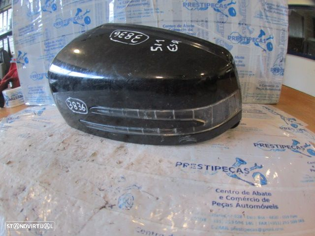 Espelho MDBL0001D07 MERCEDES W204 2010 C220cdi 170CV 5P PRETO ESQ CAPA DO ESPELHO - 3