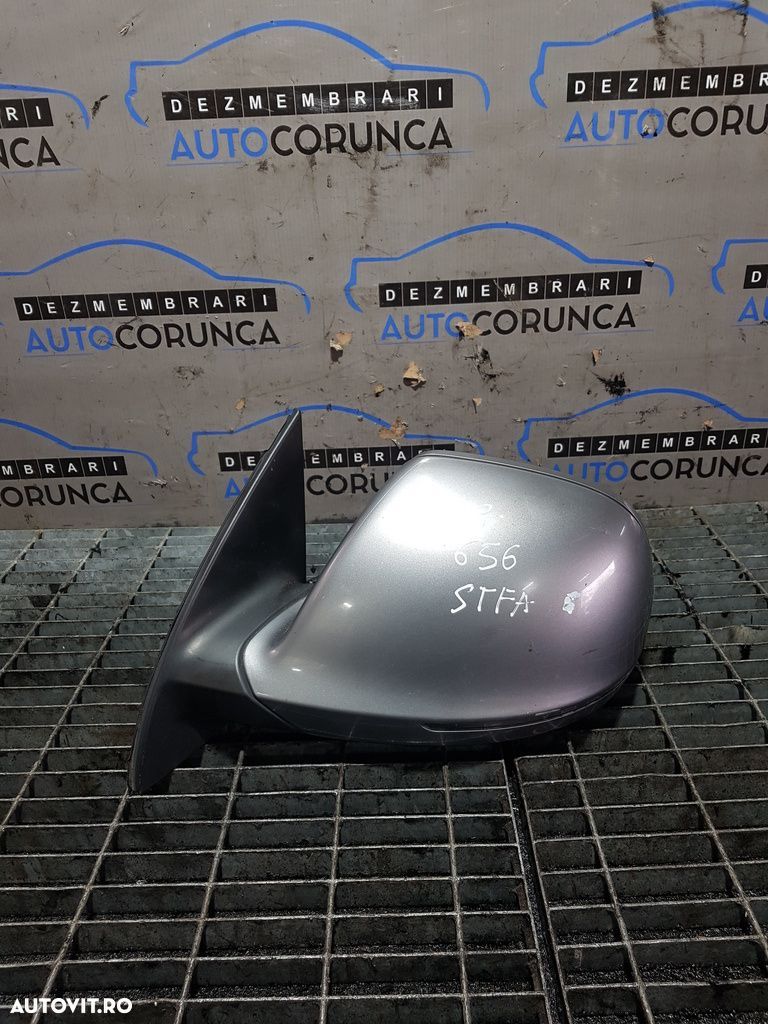Oglinda stanga Audi Q7 2005 - 2009 4 Usi Argintiu (656) Fara rabatare - 1
