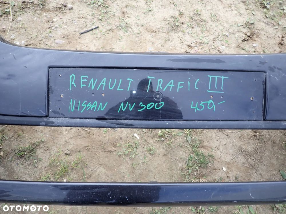 RENAULT TRAFIC III NISSAN NV300 ZDERZAK PRZÓD PRZEDNI 4xPDC SPRYSKI - 4