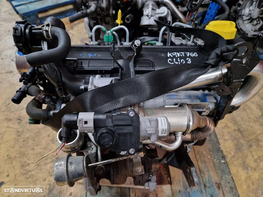 Motor usado K9K766 RENAULT CLIO III 3 1.5 DCI 86CV DELPHI - 4