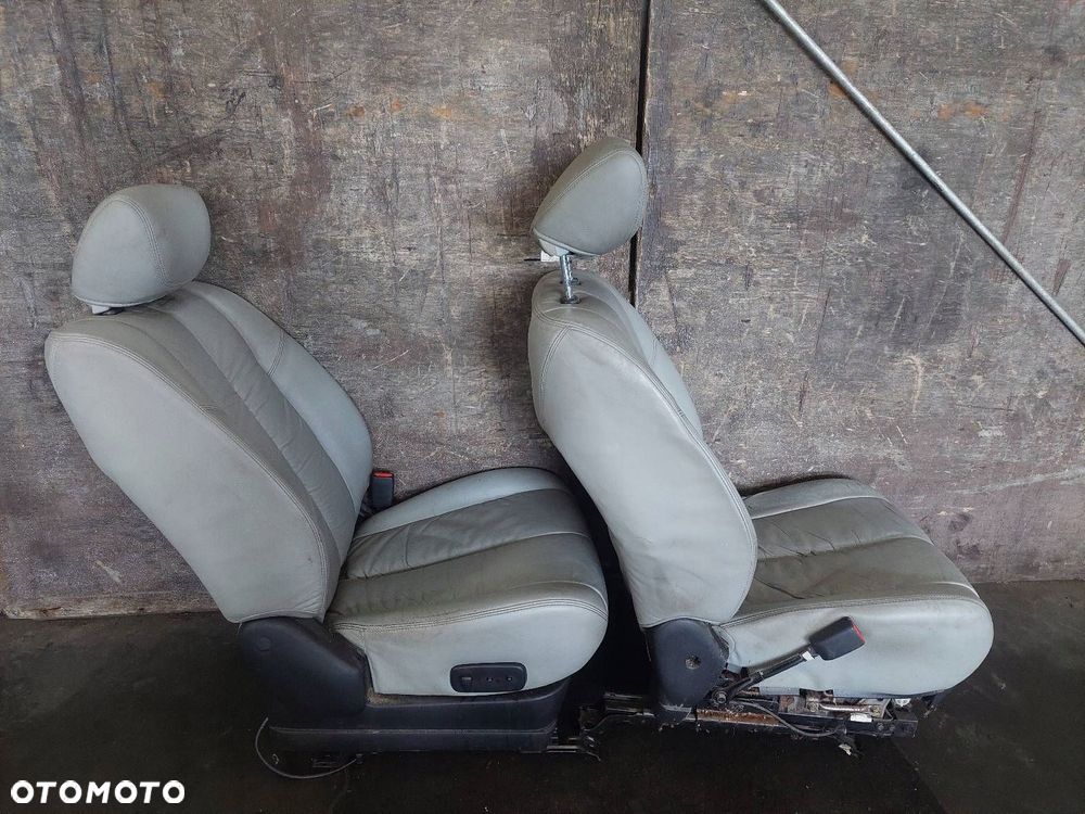 FOTELE KOMPLET LEWY PRAWY KANAPA TYŁ + BOCZKI NISSAN MURANO Z50 - 11