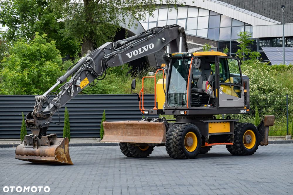 Volvo EWR150E / 6400 MTH / KOPARKA KOŁOWA / KABINA / KLIMATYTZACJA / SPYCH / STABILIZATORY / DODATKOWY OSPRZĘT / 3 ŁYŻKI / SPROWADZONA - 1