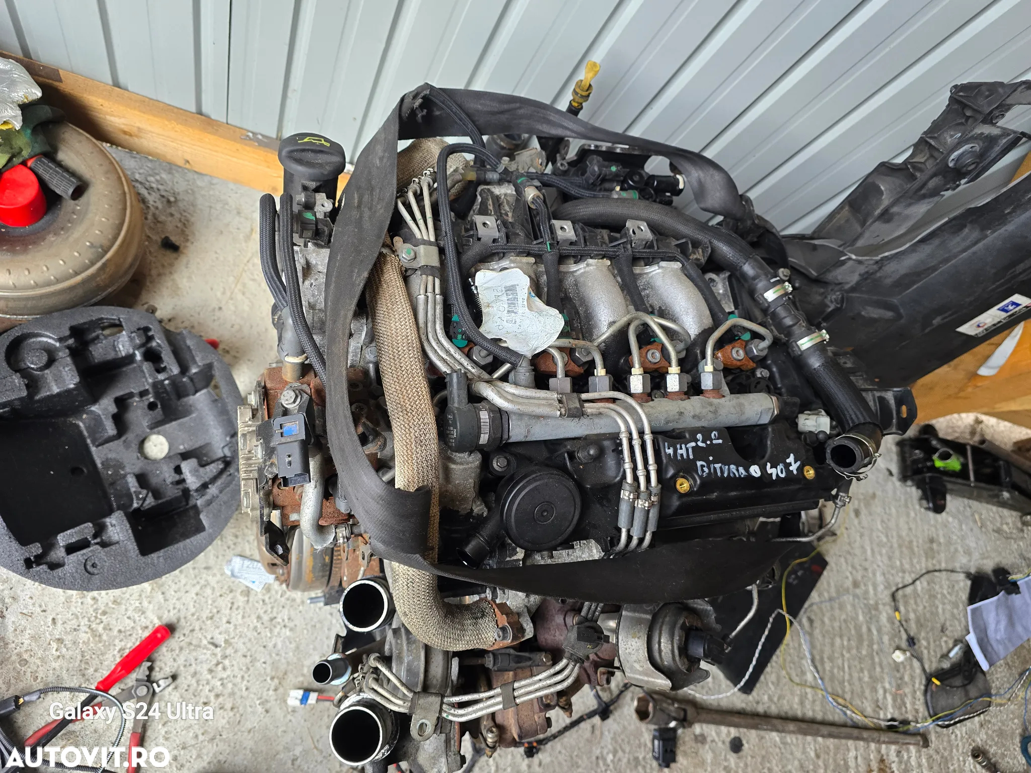 Motor Peugeot 407 \Biturbo  2.2 HDI euro 4  tip 4HT ,170 CP. - 3