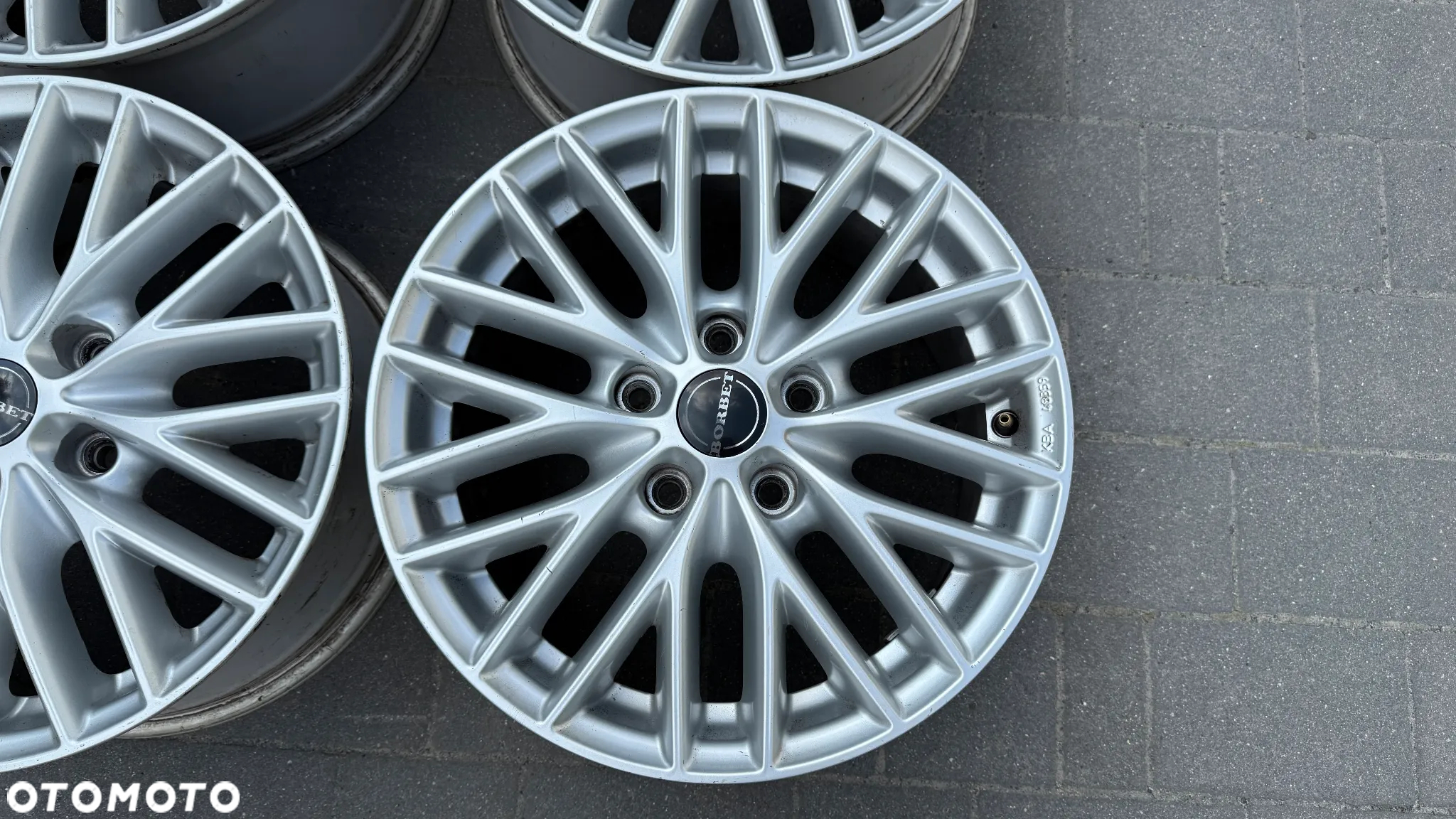 FELGI ALUMINIOWE BORBET R16 5x114.3 ET50 koła nissan kia hyundai - 3