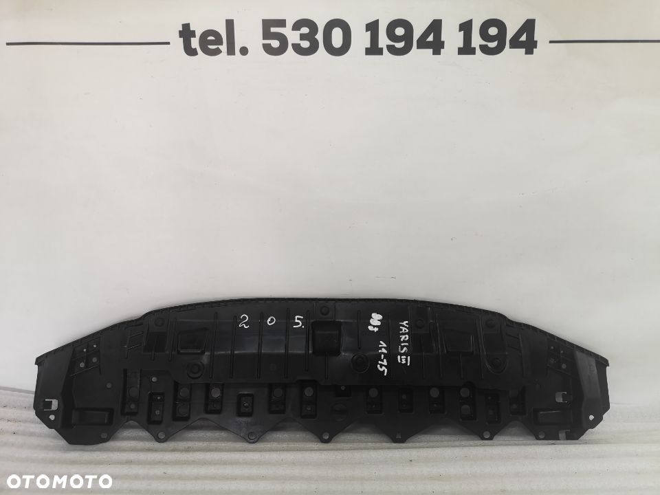 TOYOTA YARIS III 3 11-16 OSŁONA PŁYTA POD ZDERZAK PRZÓD NR 53289-0D060 52618-0D040 NR AUKCJI OSŁ205 - 1