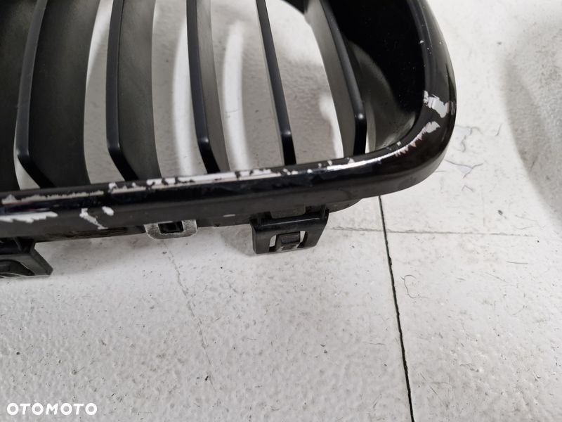 bmw 1 e81 atrapa nertka kratki zderzaka przód lewa prawa komplet 7179655 - 4