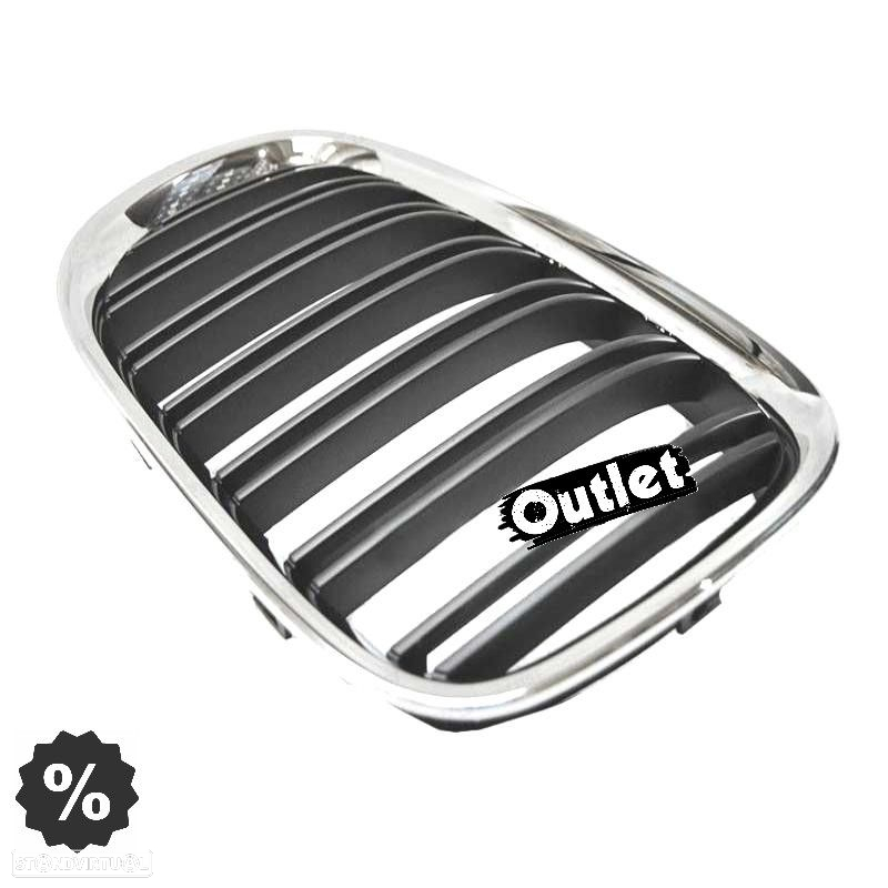 R148455C1 GRELHA FRONTAL BMW SERIE 7 F01 09-15 LOOK M CROMADO - 10