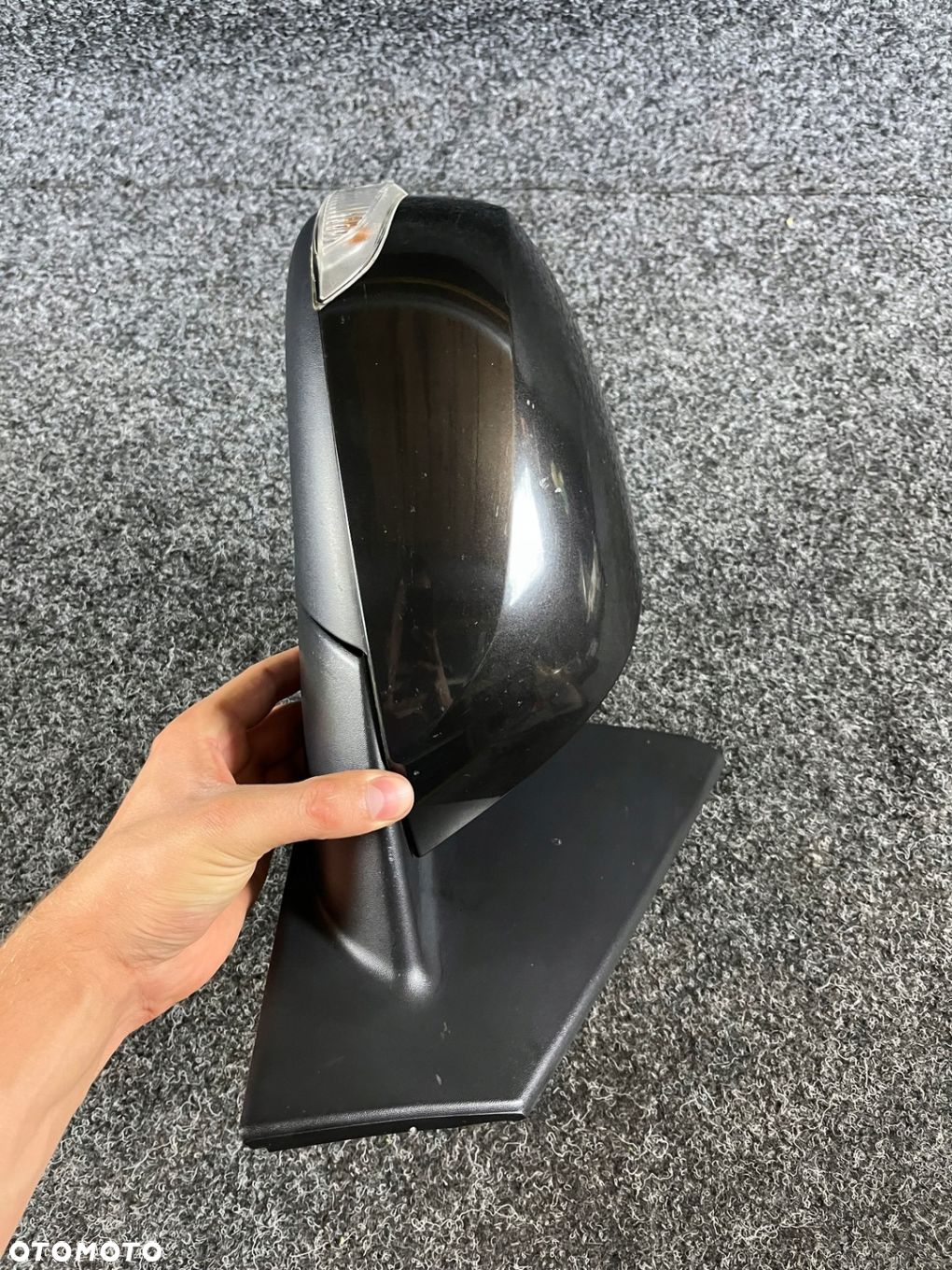 renault megane III coupe lusterko prawe ele. 7pin kod lakieru - NV676 - 5