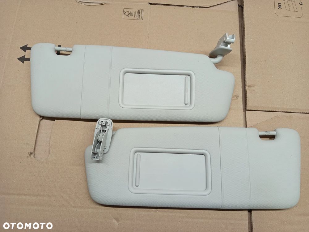 AUDI A4 B8 SEDAN 08-12 1.8 TFSI OSŁONA PRZECIWSŁONECZNA LEWA PRAWA - 1