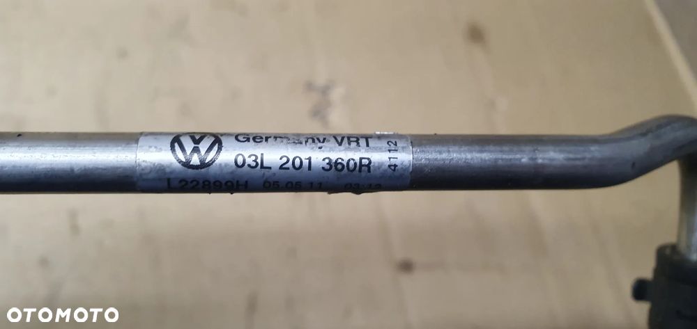 Przewód paliwa rurka VW Skoda Audi Seat 1.6 TDI 03L201360R - 6