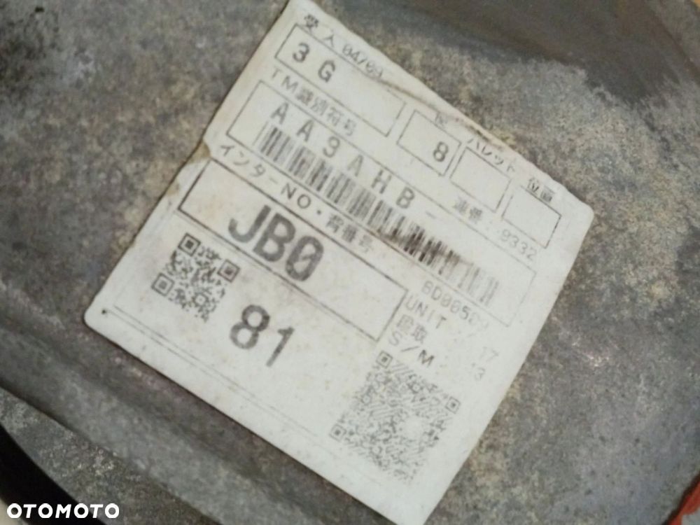 SKRZYNIA BIEGÓW MANUALNA AA9AHB TOYOTA GT 86 GT86 SUBARU BRZ FRS 2.0 - 7