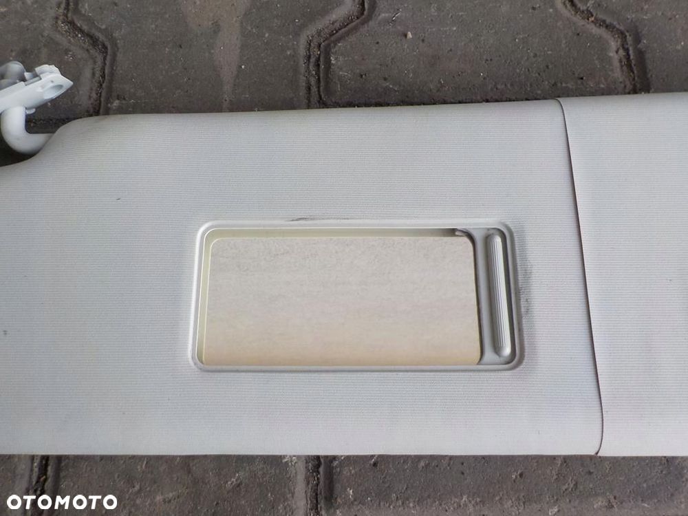 VW T5 SŁONECZNIK PRZYSŁONKA PRZECIWSŁONECZNA LEWA Z LUSTERKIEM - 3
