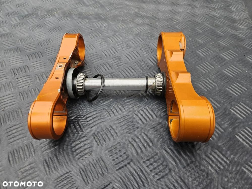 KTM PÓŁKI POWER PARTS WP48 SXF SX EXC WP 48 ZAWIESZENIE ZMIENNY OFFSET KUTE ZŁOTE - 10