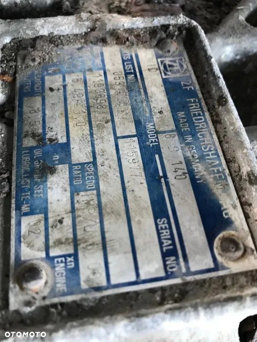 Skrzynia Biegow zf 8s140 +Retarder - 2