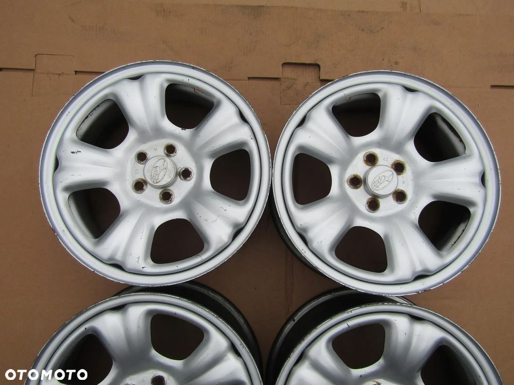 4x Felgi 16 Subaru Legacy Forester Impreza Outback 6,5j 5x100 ET48 + DEKLE - 4