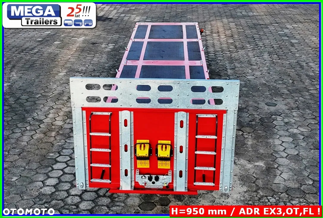 Inny Kontenerowa / budowlana 13.60 m, h=950 mm, full ADR EX3, OT, FL UNIWERSALNA !!! - 6