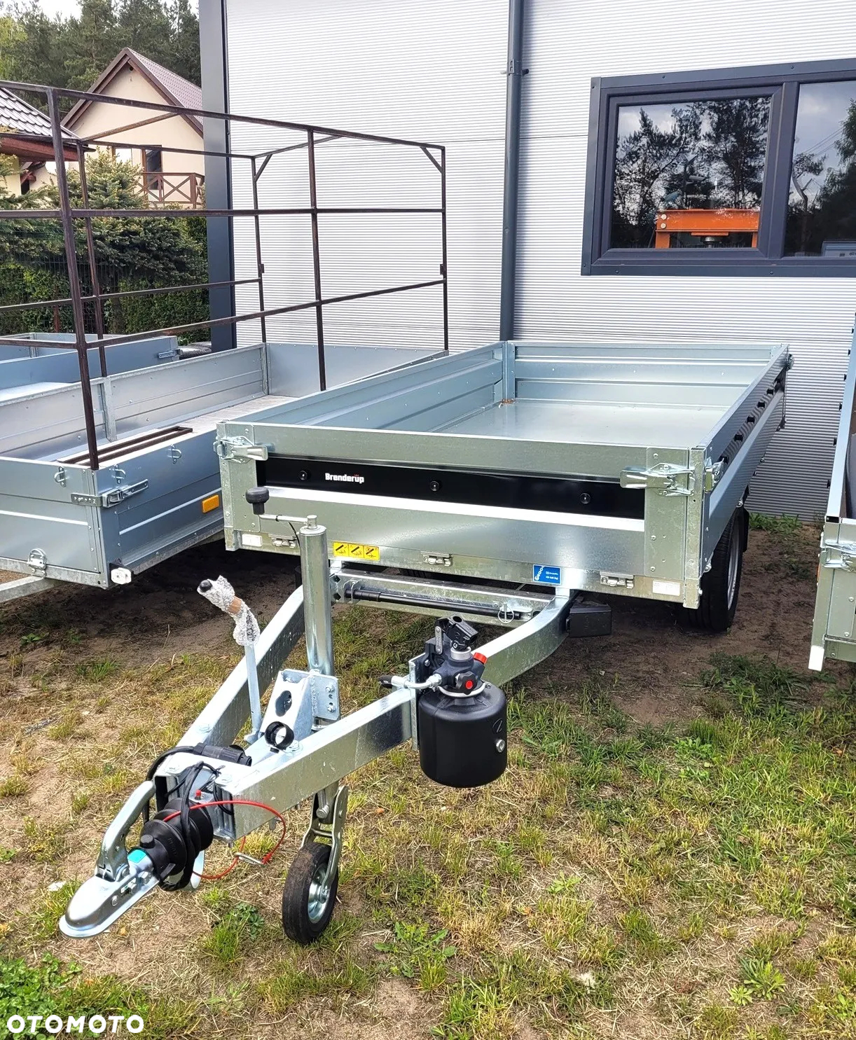Brenderup Przyczepa wywrotka 4260TB 1800kg 285X143cm kipper w tył - 5