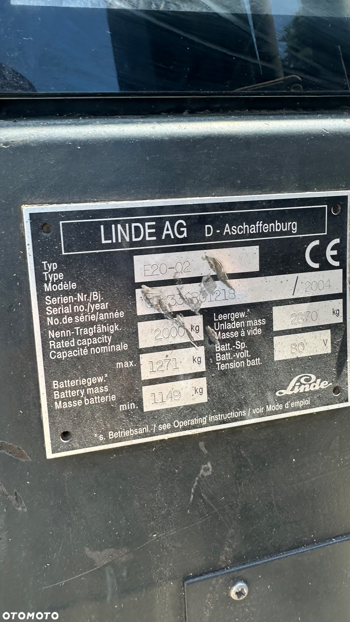 Linde E20 - 5