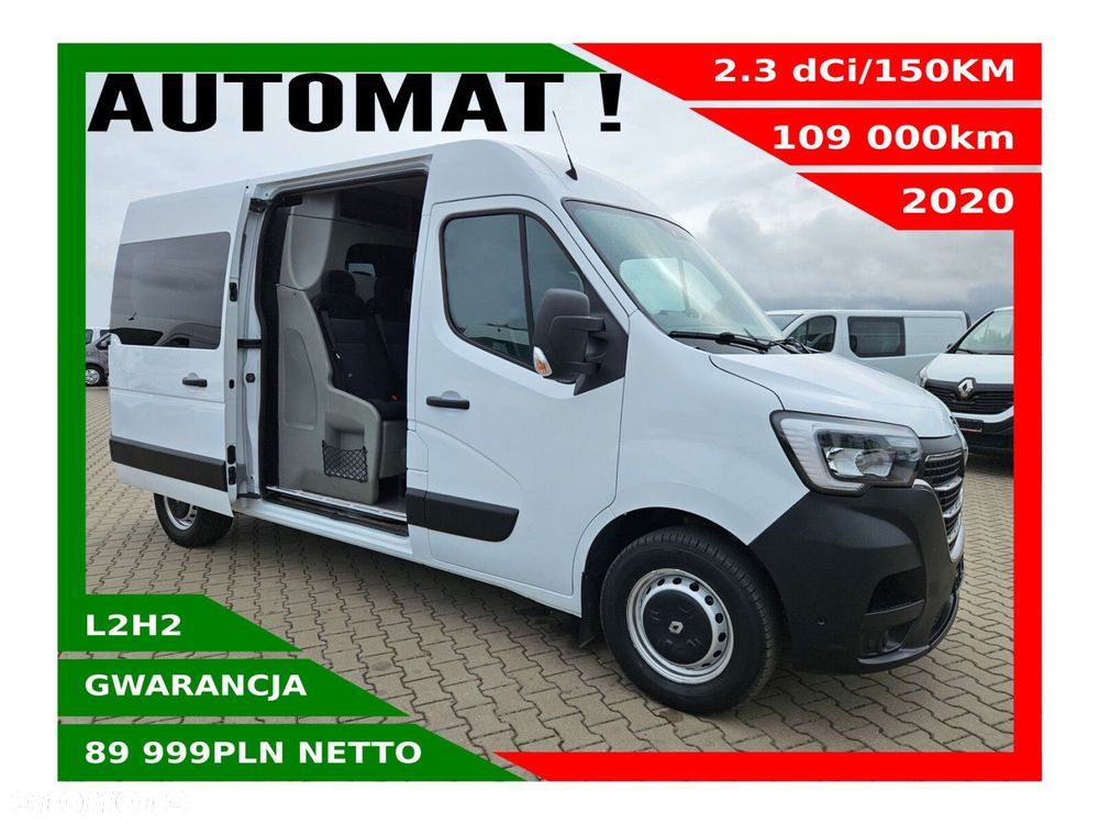 Renault Master L2H2 *89999zł Netto* Brygadówka 7 osób 2.3 dCi/150KM - 1
