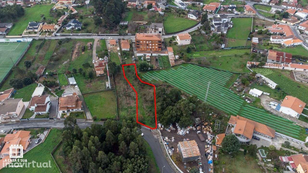 Terreno urbanizável com 1.174 m2 em Rio Meão - Exclusivo - Grande imagem: 3/9