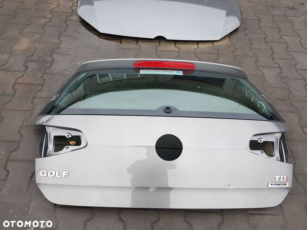VW GOLF 7 VII 12-16r KOMBI KLAPA BAGAŻNIKA TYŁ TYLNA LA7N - 2