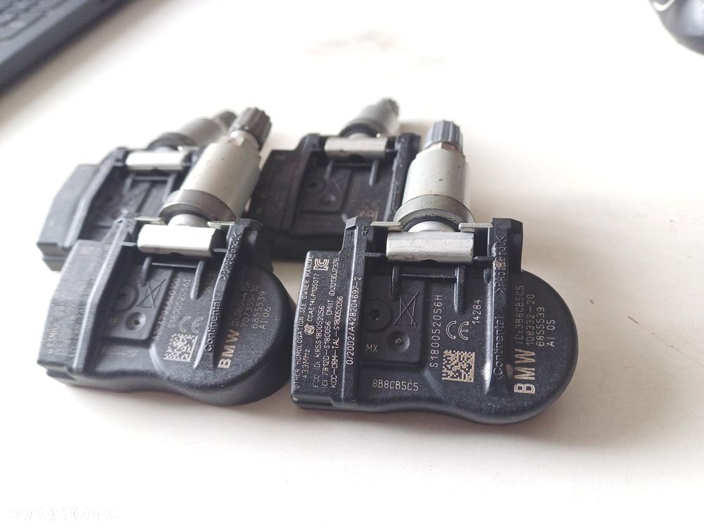 4x Czujnik ciśnienia kół TPMS BMW F36 M4 F82 F83 M3 F80 X1 F48 X2 F39 68818 - 1