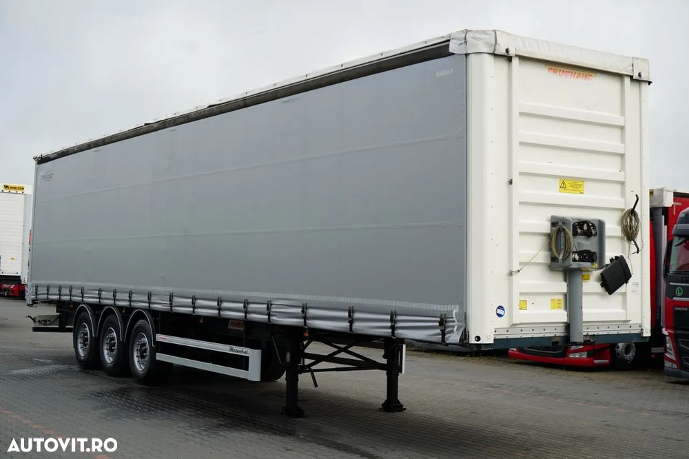 Fruehauf / CORTINĂ / STANDARD / LIFT 2.000 kg / BALCĂ PODEA PUTERNICĂ / AXE SAF - 1
