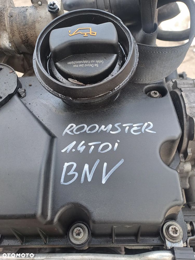 Skoda Roomster 1.4 TDi 80KM silnik kompletny kod BMS BNV - 18
